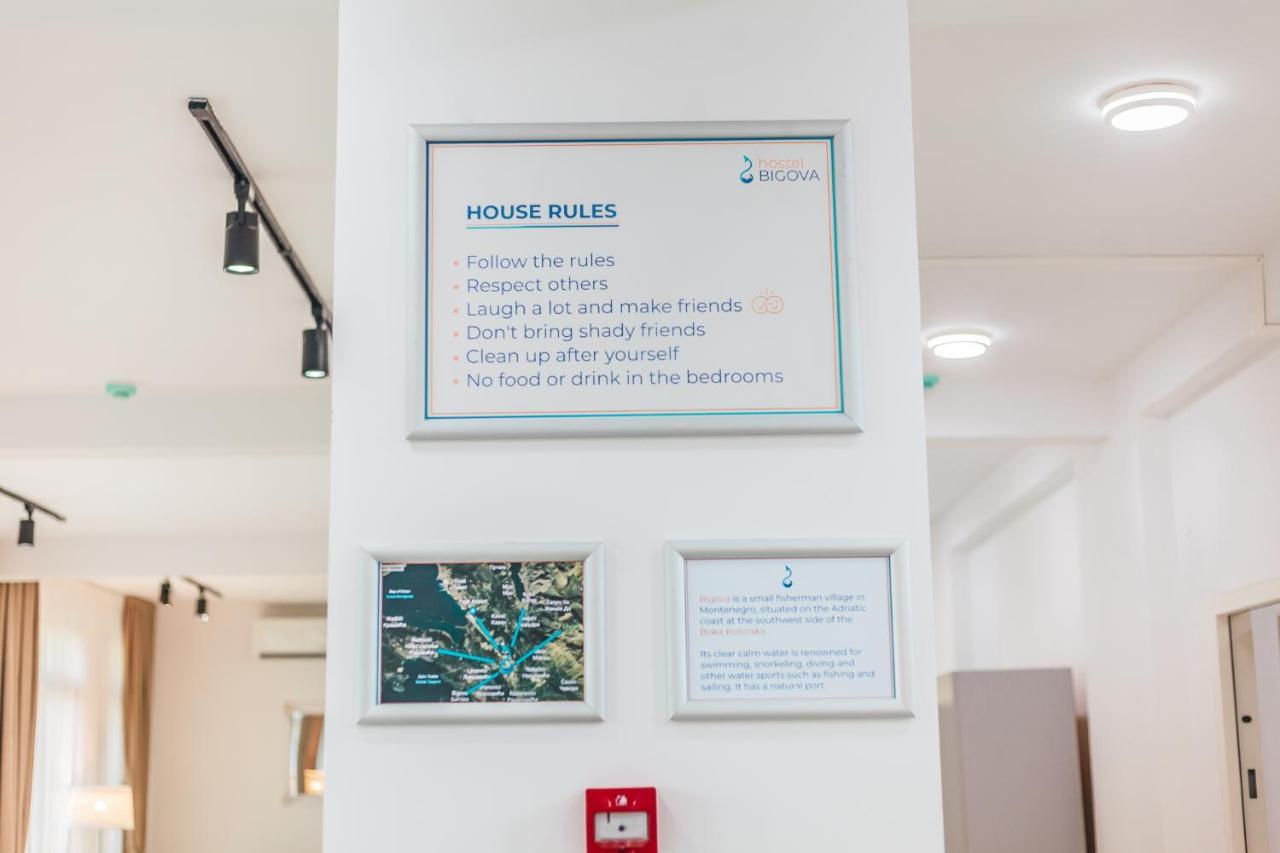 Hostel Bigova Kotor Luaran gambar